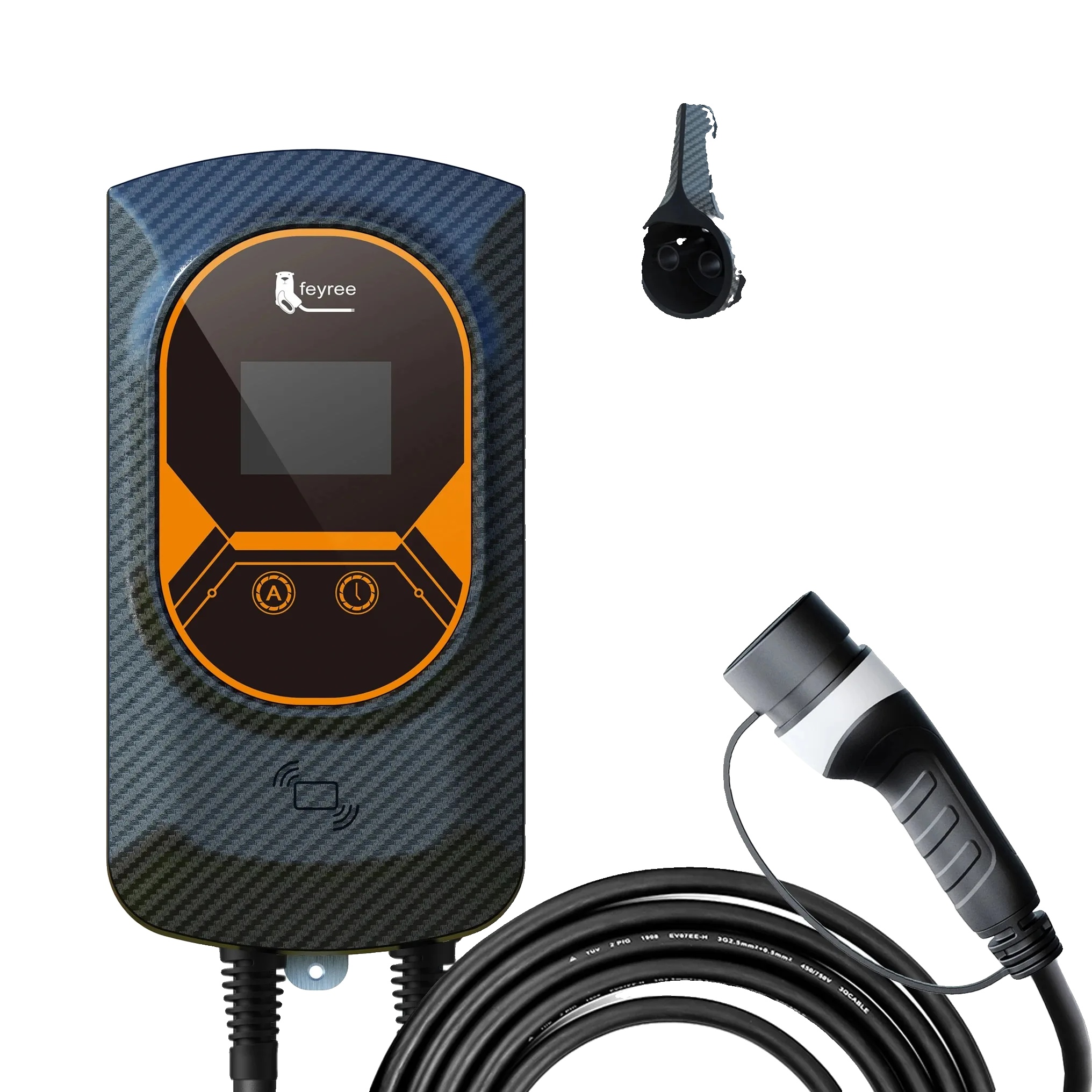 Ladestation Für Elektrofahrzeuge, Intelligente Überwachung, Mehrere Sicherheitsmerkmale, 7.6kw 32a 1 Phase, Typ1