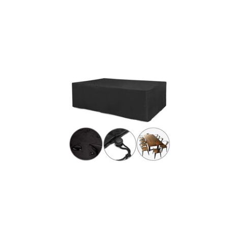Schutzhülle Für Drehbaren Wäscheständer – Hochdichtes Oxford-gewebe, Wasserdicht Und Uv-beständig – Verstärkter Kordelzug – Schwarz, 123 × 61 × 72 Cm