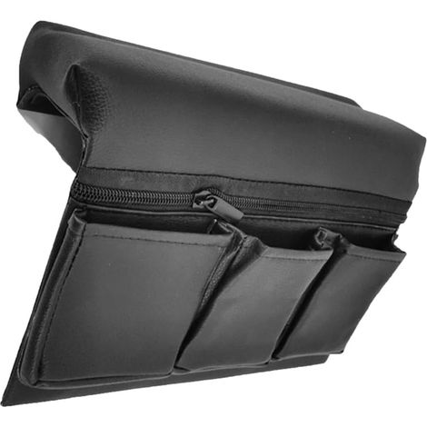 Seitliche Aufbewahrungstasche Für Die Autotür – Ledertasche Für Den Fensterarm – Schwarze Matte Für Den Türfensterarm – Universelles Innenraumzubehör