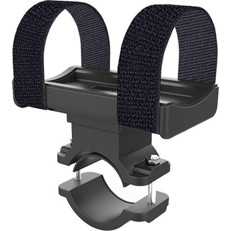 Set Mit 2 Fahrradlichthalterungen, Led-fahrradtaschenlampenhalter Mit Lautsprecher Und Stoßfestem Gummiband, Fahrradersatzteile