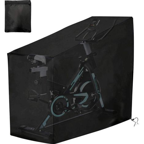 Set Mit 2 Heimtrainer-abdeckungen, Wasserdichte 210d-abdeckung Für Heimtrainer/laufband, Geeignet Für Den Innen- Und Außenbereich, Vertikale Staubschutzhülle Mit Kordelzug