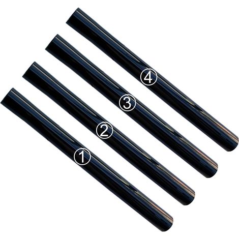Set Mit 4 Staubsaugerverlängerungen, 32 Mm - Universal - Für Werkstattsauger Und Andere Staubsauger