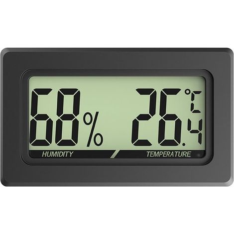Set Mit 4 Digitalen Thermometern Und Hygrometern Mit Lcd-anzeige – Wetterstation – Innenthermometer – Misst Temperatur Und Luftfeuchtigkeit Für Zuhause, Büro Und Lagerräume