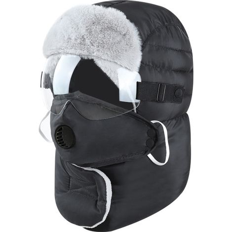 Ski-sturmhaube – Motorradmaske – Gesichtsmaske – Warme Vollgesichtsmaske Für Winterradtouren – Winddichter Nackenwärmer Zum Skifahren