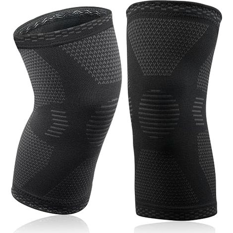 Sport-kniebandage, 2er-pack Kompressions-kniebandage, Kniebandage Zur Bandstabilisierung