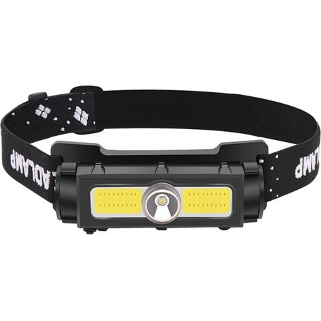 Stirnlampen, Laufstirnlampen, Led-stirnlampen, Wasserdichte Taschenlampen Mit 7 Geschwindigkeiten Und 300–400 Lumen – Perfekt Zum Campen, Wandern Und Zur Verwendung Mit Einem Schutzhelm