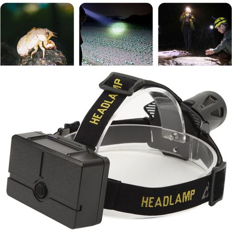 Stirnlampe, Usb-wiederaufladbare Led-stirnlampe Für Wandern, Camping, Wartungsarbeiten, Nachtläufe, Nachtangeln Und Notfalleinsätze, Dubuns