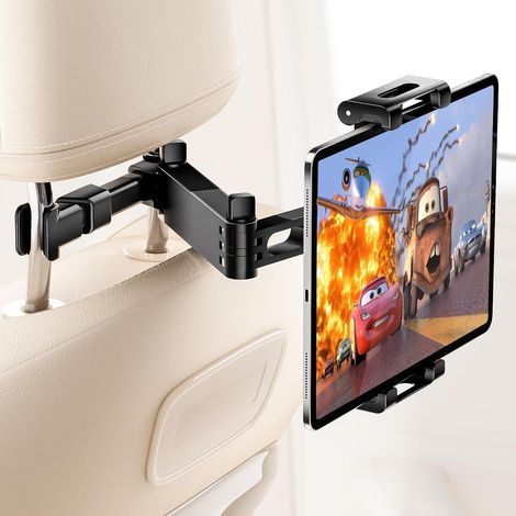 Tablet-halterung Für Die Kopfstütze Im Auto, Autohalterung Für Ipad - 3-in-1 Ausziehbarer Arm, 360° Drehbar Und Verstellbar, Ein Unverzichtbares Zubehör Für Autofahrten.