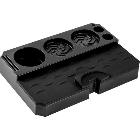 Tamperstation Für 51–58 Mm Tamper, Abnehmbare Und Spülmaschinenfeste Tampermatte Mit Aufbewahrungsfach, Tamperstation Für Breville, Kaffeetampermatte