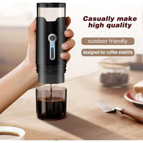 Tragbare Kaffeemaschine Fürs Auto. Ideal Für Camping, Caravaning, Wandern Und Das Büro, Ohne Automatische Heizfunktion.