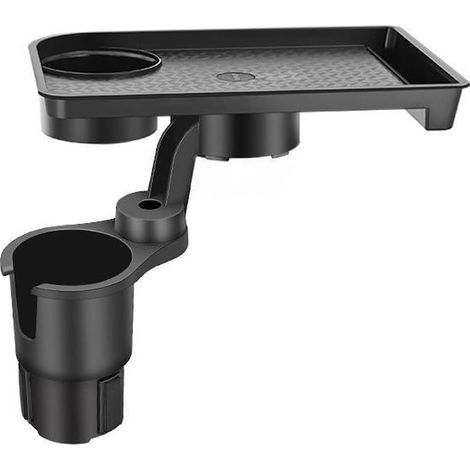 Tragbares Auto-aufbewahrungszubehör, Getränkehalter, 360° Drehbarer Ständer, 7,5 Cm Verstellbarer Fuß
