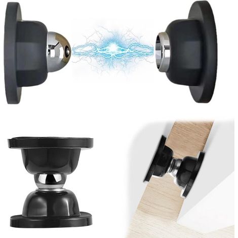 Türstopper Für Den Außenbereich – Antikollisions-türstopper – Wand-türstopper – Selbstklebender Türstopper – Magnetischer Wand-türstopper – Kompakt – Platzsparend – Starke Magnetkraft (keine