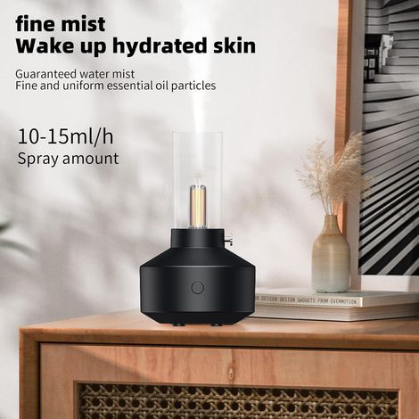 Ultraschall-aroma-diffusor, Kaltnebel-luftbefeuchter Mit Ambientebeleuchtung, Automatischer Abschaltung Bei Niedrigem Wasserstand Und Ultraleiser Betrieb.