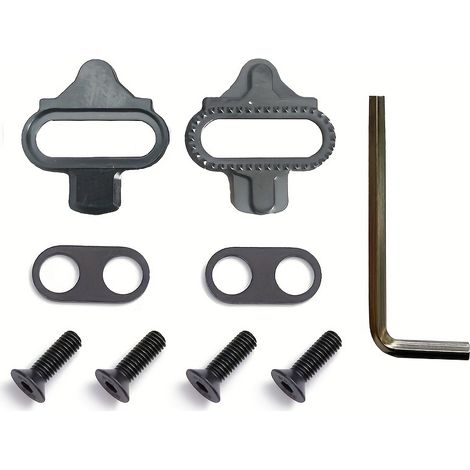 Universelles Spd-cleat-set Für Mountainbike- Und Rennradschuhe – Inklusive Cleats Und Montagematerial