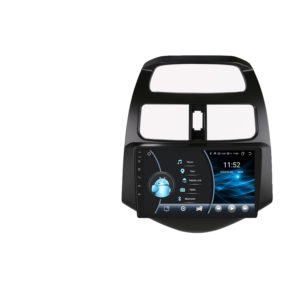Autoradio, Displaygröße, Integriertes Navigationssystem, Kompatibel Mit Chevrolet Spark Beat Matiz Creative 2010 - 2014, W1 B