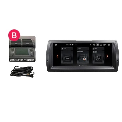 Autoradio, 10,2-zoll-display, Kompatibel Mit Luxusfahrzeugen E39 Und E53, Cbl-8g128gcp-b