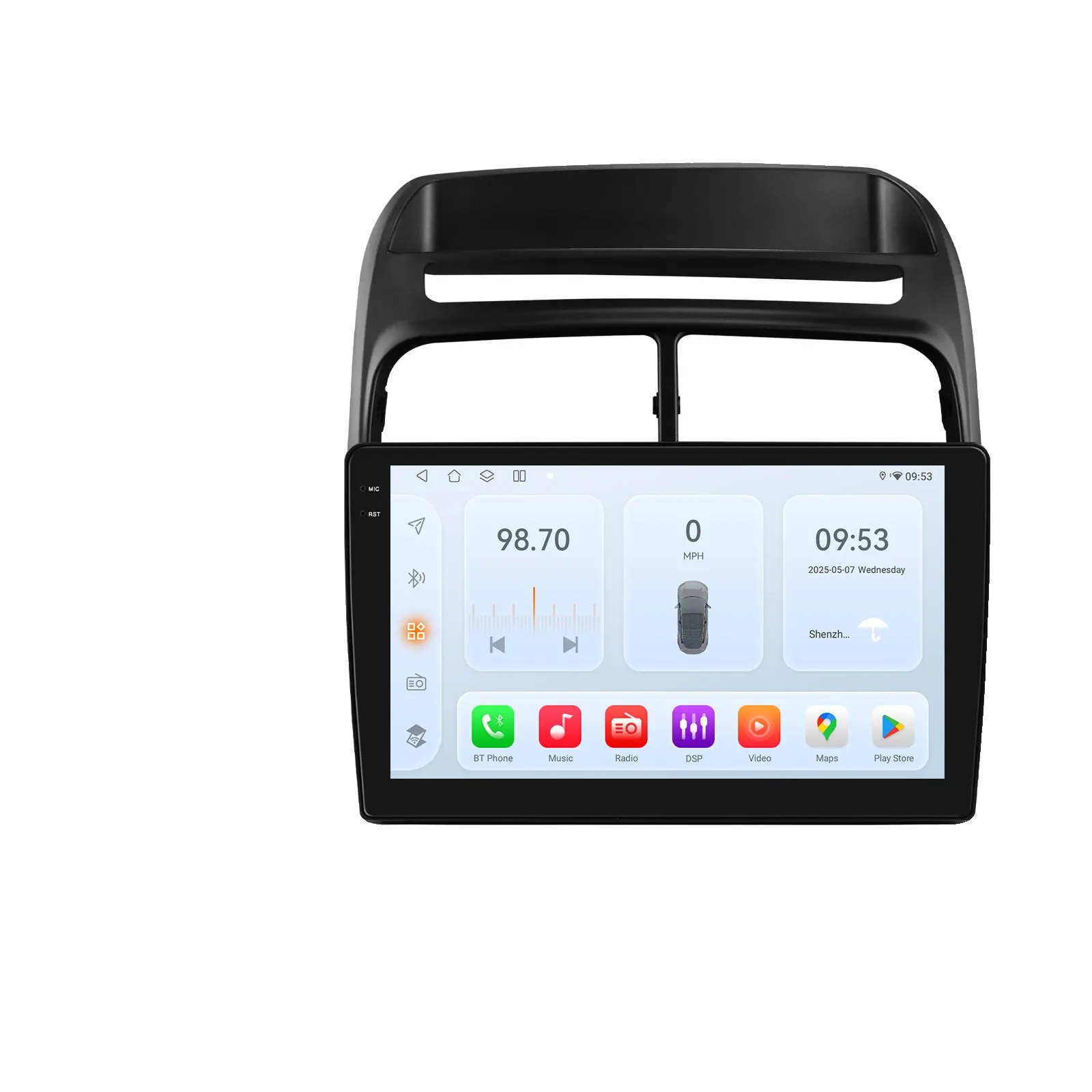 Autoradio, Touchscreen-display, Multimedia-integration, Kompatibel Mit Fiat Linea 2007 - 2012 Snapdragon 6115, Qs8 8core 8g 128g