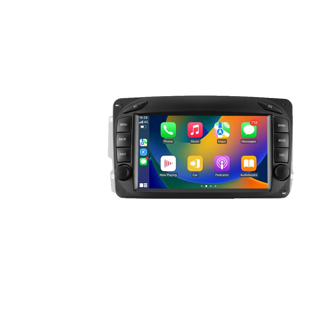 Carplay, Touchscreen, Multimedia-unterstützung, Kompatibel Mit Mercedes Benz W203 Vito W639 W168 Vaneo Clk W209, P2cp