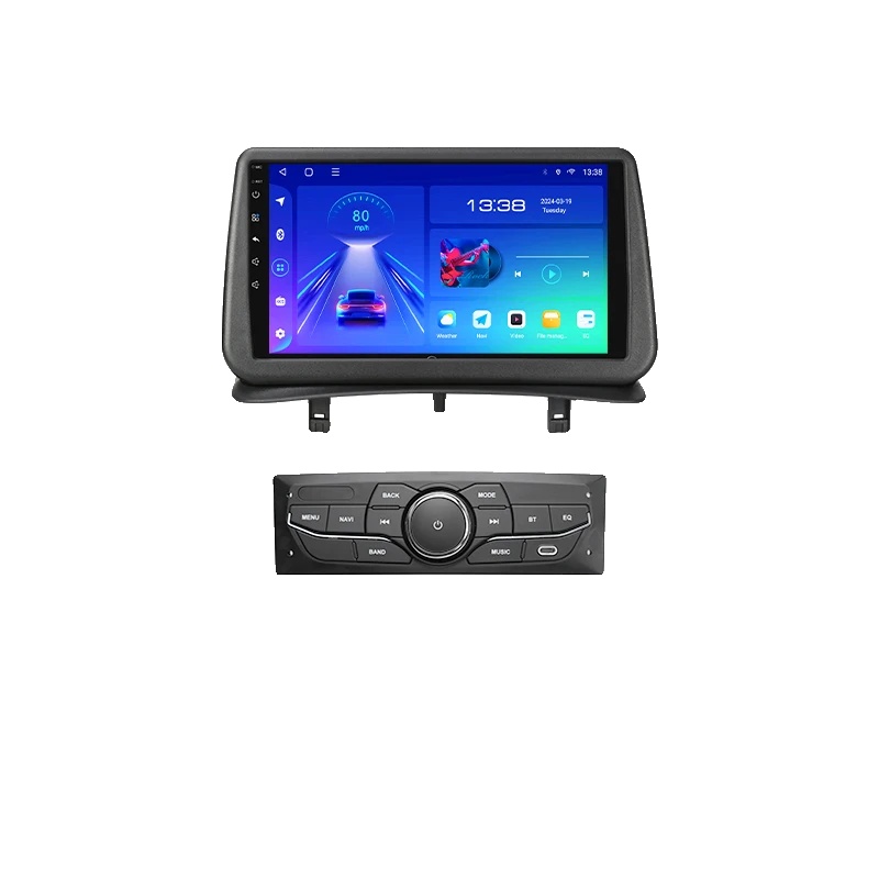 Auto-multimedia-player, Touchscreen, Smartphone-kompatibilität, Kompatibel Mit Renault Clio 3 2005-2014 Kabellos, G5 4g 64g Ctrl