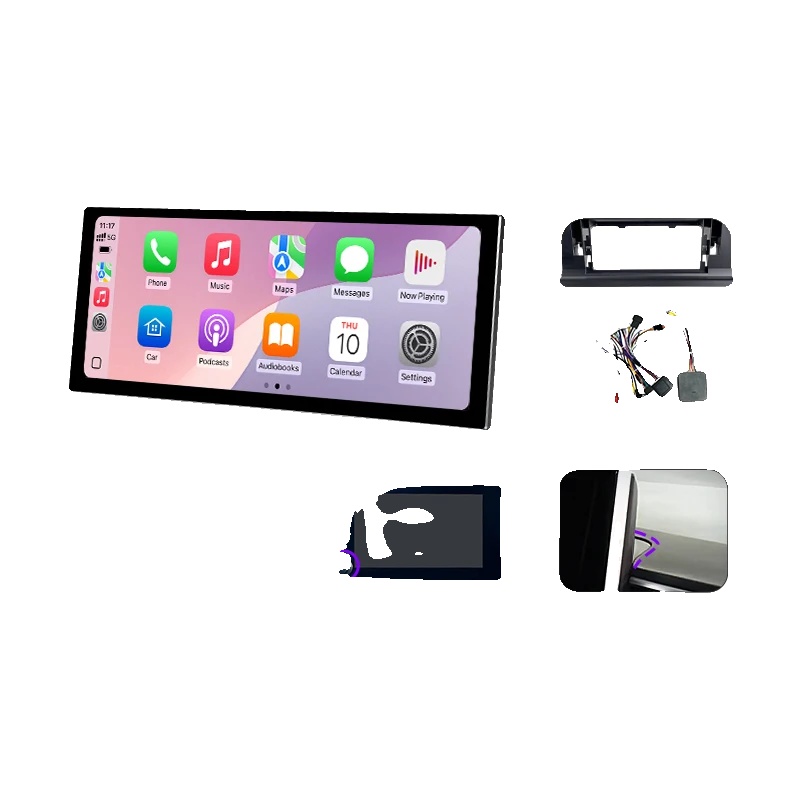 Carplay, Navigationssystem, Kabellose Konnektivität, Kompatibel Mit Toyota Corolla E210, V5 4g 64g Stil C