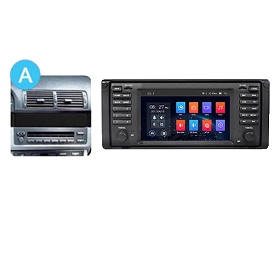 Autoradio, Displaygröße, Smartphone-kompatibilität, Kompatibel Mit Bmw X5 E53 5er Reihe E39 M5 1996-2007, Cbl-8g128g-cp-a
