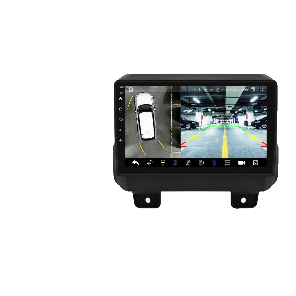 Autoradio, Smartphone-kompatibilität, Multimedia-player, Kompatibel Mit Jeep Wrangler Jl / Gladiator, S8 Mit 360-grad-kamera