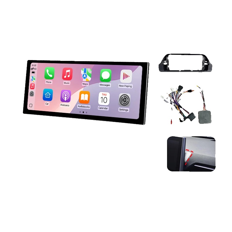 Auto-multimedia-system, Touchscreen-display, Smartphone-kompatibilität, Kompatibel Mit Toyota Rav4, V5 4g 64g Stil C