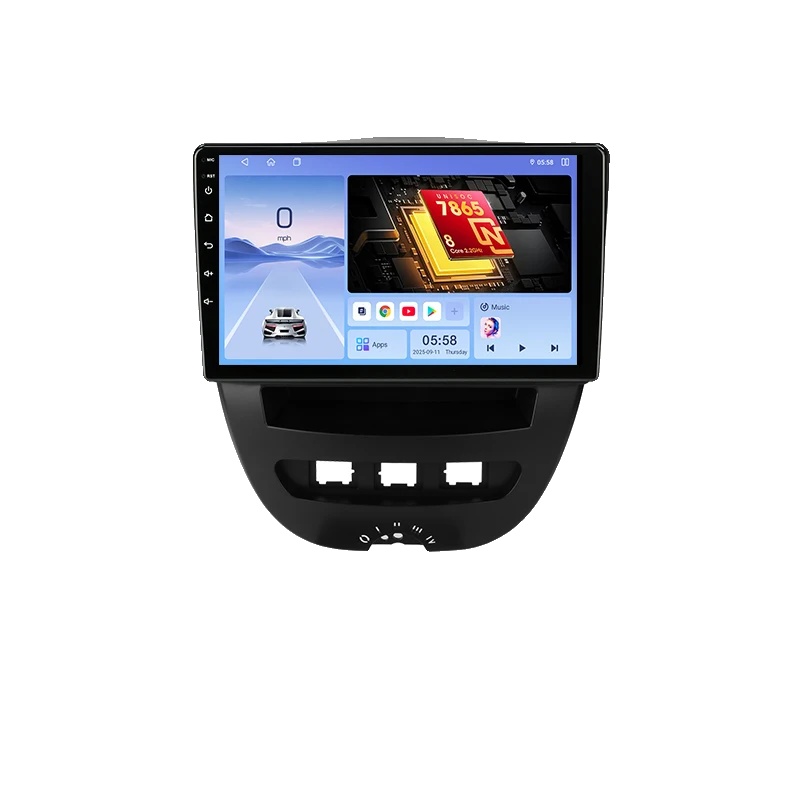 Carplay, Lenkradsteuerung, Hd-display, Kompatibel Mit Peugeot 107, Toyota Aygo, Citroën C1 2005-2014, T20-e