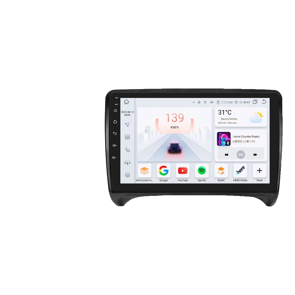 Carplay, Touchscreen-display, Erweiterte Konnektivität, Kompatibel Mit Audi Tt Mk2 8j 2006-2014, S8 Ki