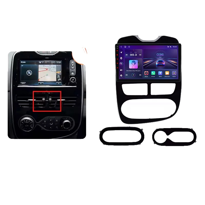 Autoradio, Multimedia-player, Eingebauter Kühler, Kompatibel Mit Renault Clio 4 / Zoe (phase 1 / X98) 2012-2019, Eingebauter, V1 Pro (4gb-64gb) - A