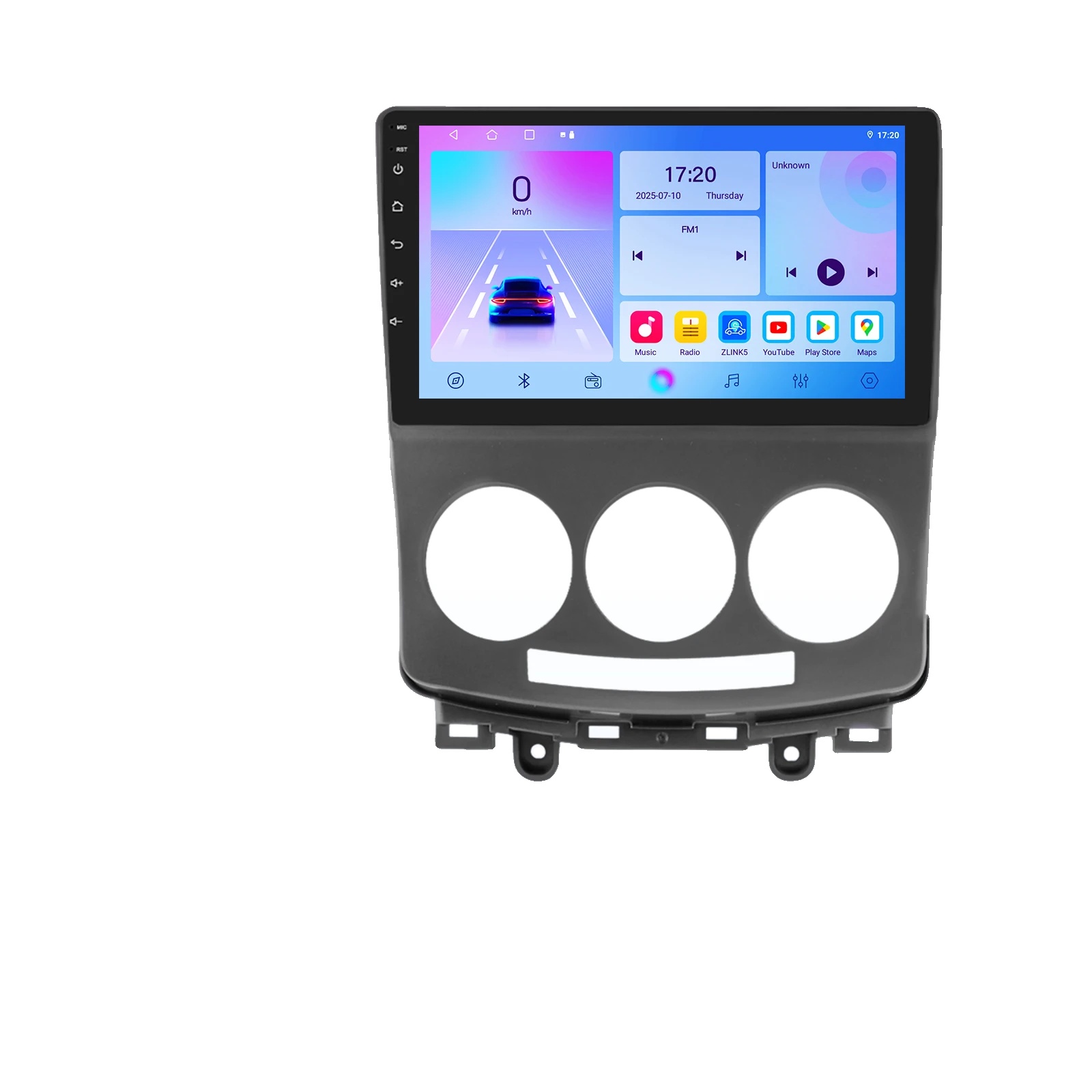 Auto-multimedia-player, Displaygröße, Navigationssystem, Kompatibel Mit Mazda 5 2005-2010, T2cp (4kern 2g 32g)