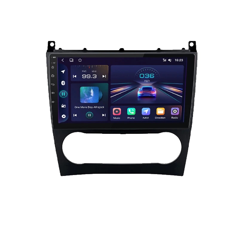 Auto-multimedia-radio, Kompatibel Mit Mercedes Benz C-klasse W203 2005-2009, V1 C (1g 32g)