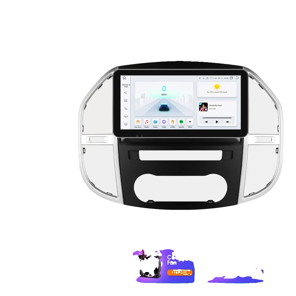 Carplay, Integriertes Gps, Android Auto, Kompatibilität Mit Mercedes Benz W447 Vito 2014-2020, S8 10.33inch
