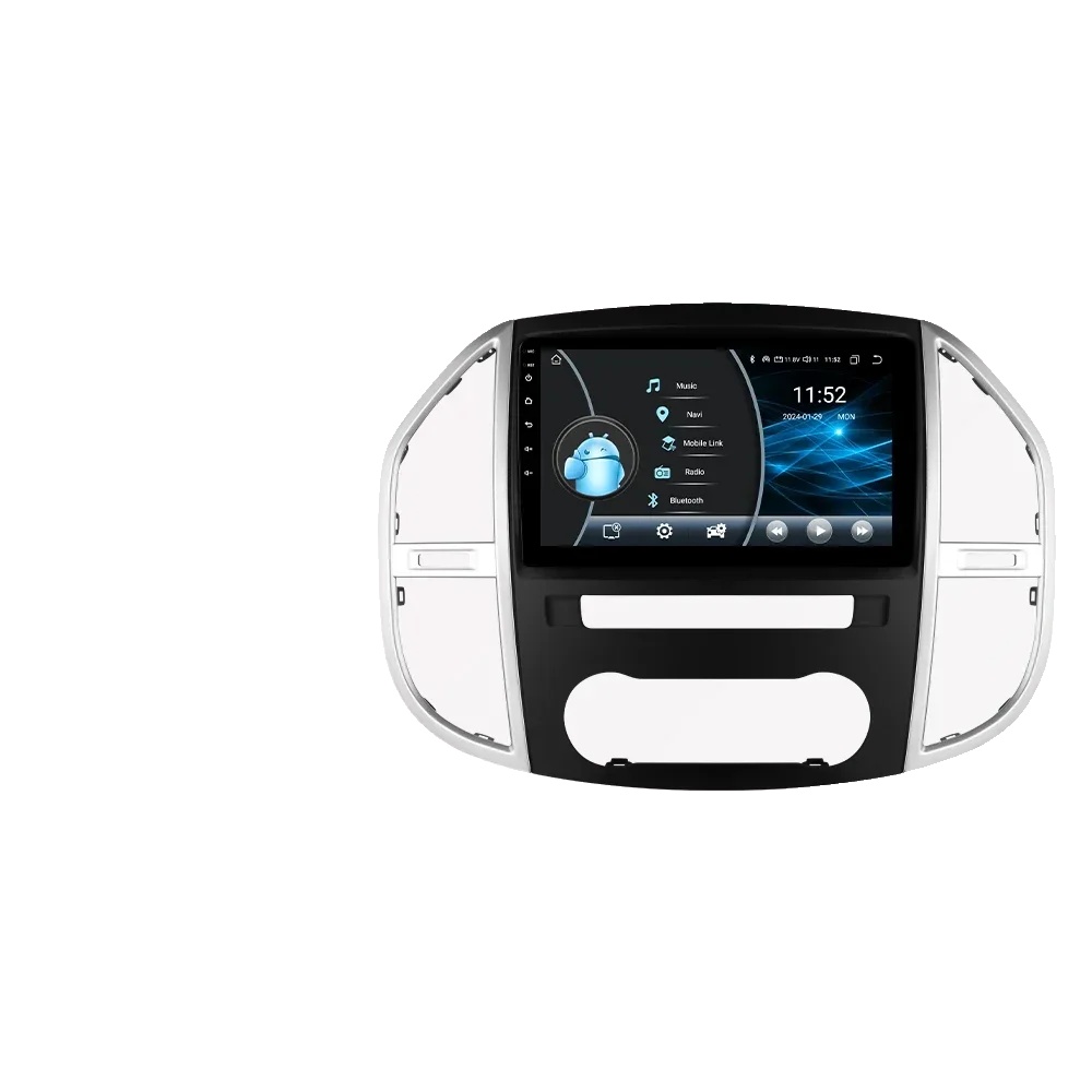 Carplay, Integriertes Gps, Android Auto, Kompatibilität Mit Mercedes Benz W447 Vito 2014-2020, W1