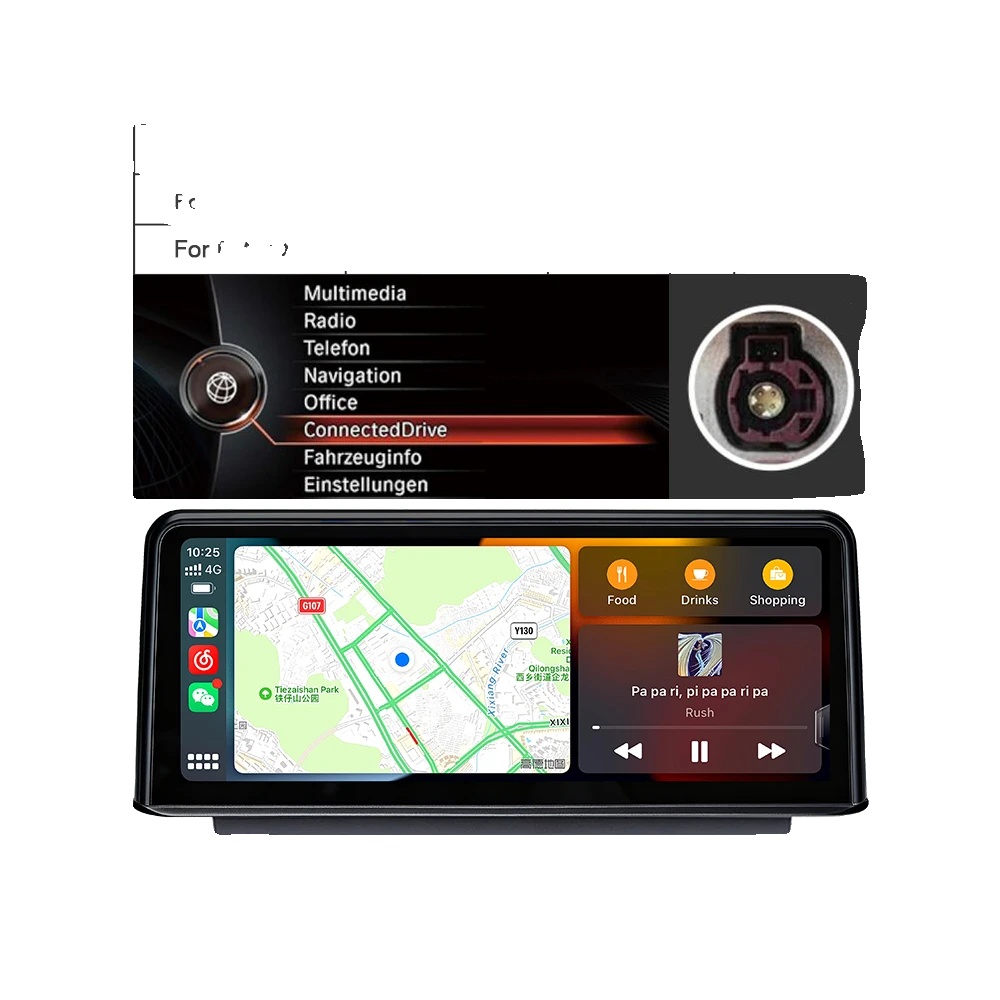 Autoradio, Touchscreen, Dual-system-betrieb, Kompatibel Mit Bmw X5 F15 X6 F16 2014-2018, Nbt Linux Carplay