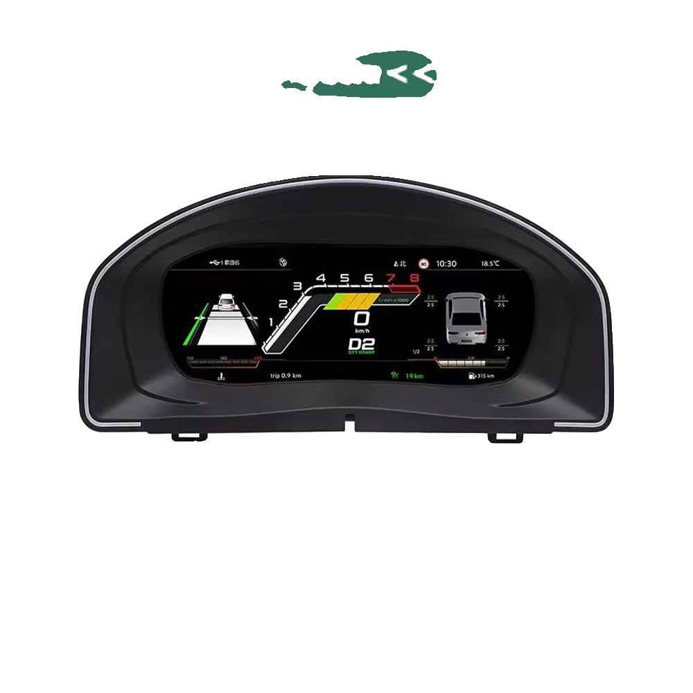 Digitales Dashboard-cluster, Hd-display, Mehrsprachige Unterstützung, Für Jetta 09-11 Jahre