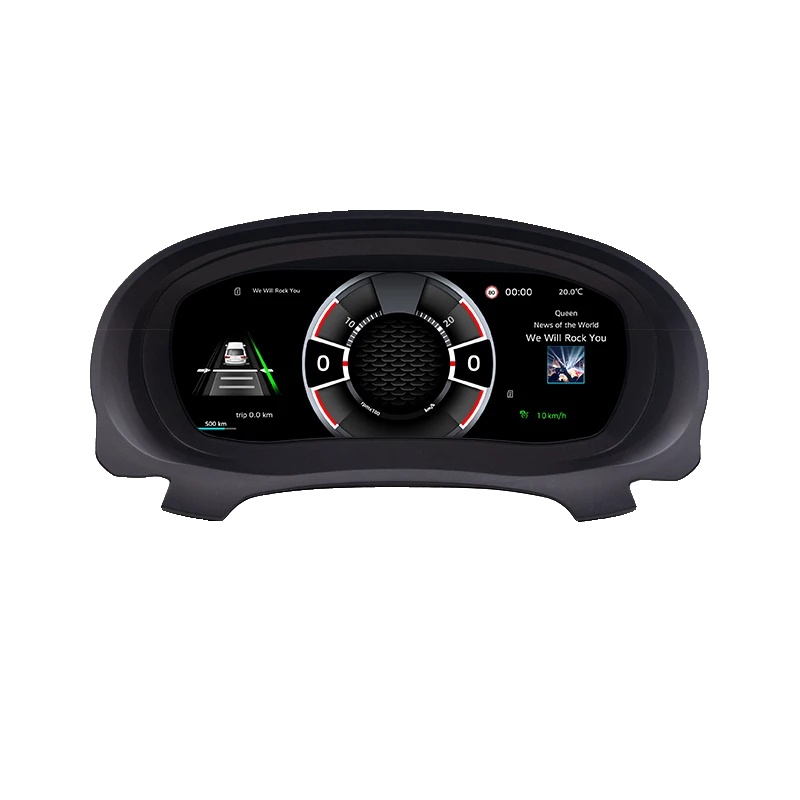 Digitales Instrumentencluster, 10,23 Zoll, Virtuelle Messgerätetechnologie, Leichtbauweise, Kompatibel Mit Golf 6 2009-2014, Hochwertiges Lcd