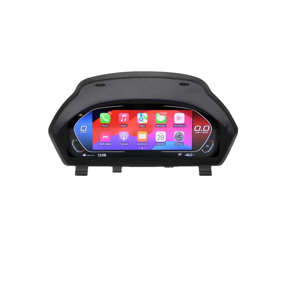 Carplay, Digitales Instrumentencluster, 12,3 Zoll Bildschirm, Android Auto, Kompatibel Mit Bmw 3er Reihe F30/f31 Gt-f34 4er Reihe, Mit Carplay