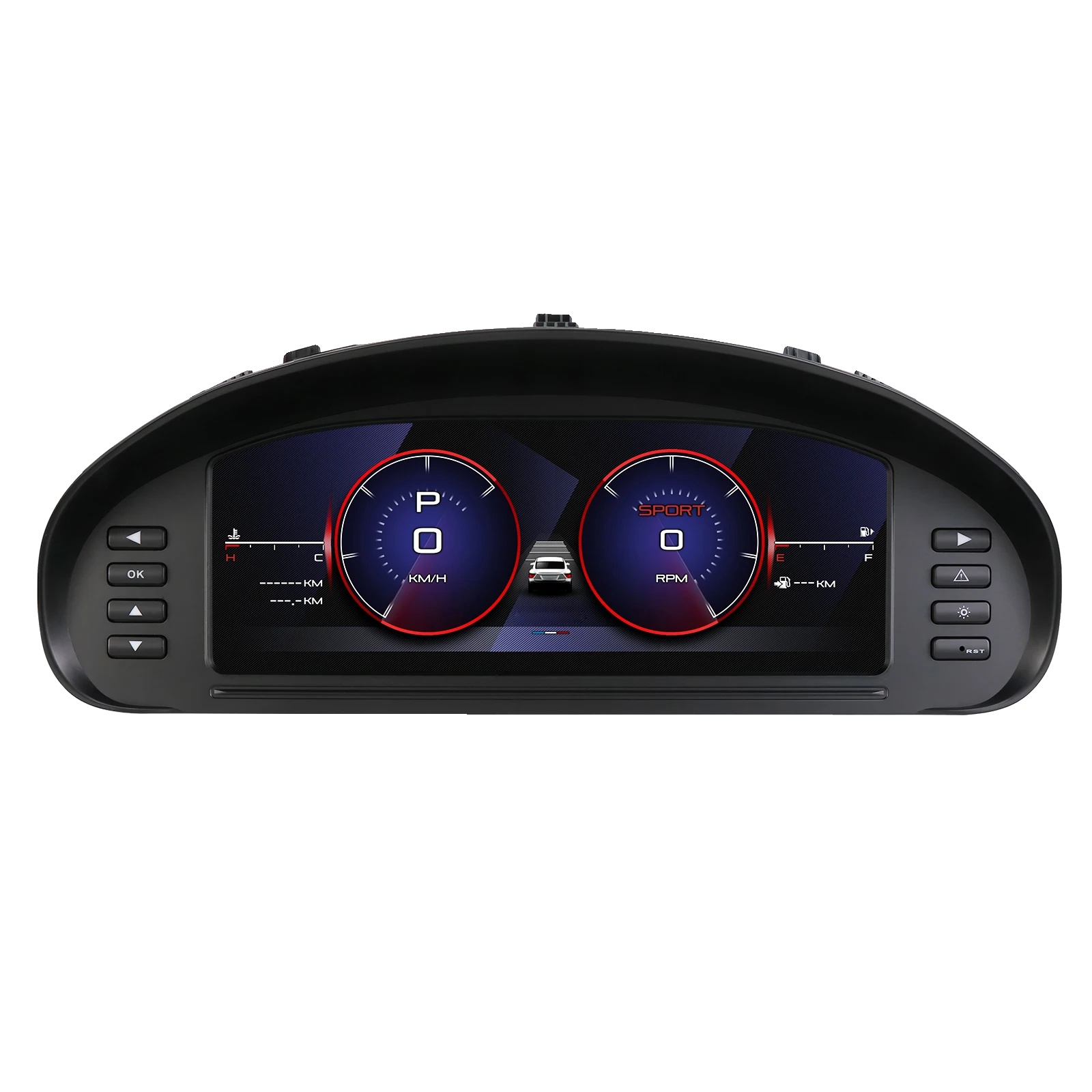 Digitales Armaturenbrett-panel, 10,25 Zoll Hd-bildschirm, Kompatibel Mit Peugeot 407 407sw 2004-2010, Cluster