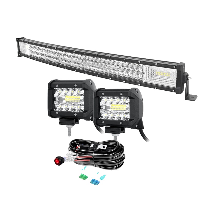 Led-lichtleiste, Hohe Leistung, Wasserdichtes Design, 7d 32in Gebogen