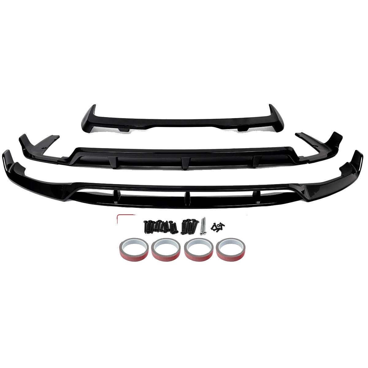Karosserie-kit, Kompatibel Mit Bmw X7 G07, Frontsplitter, Heckdiffusor, Glänzendes Schwarz