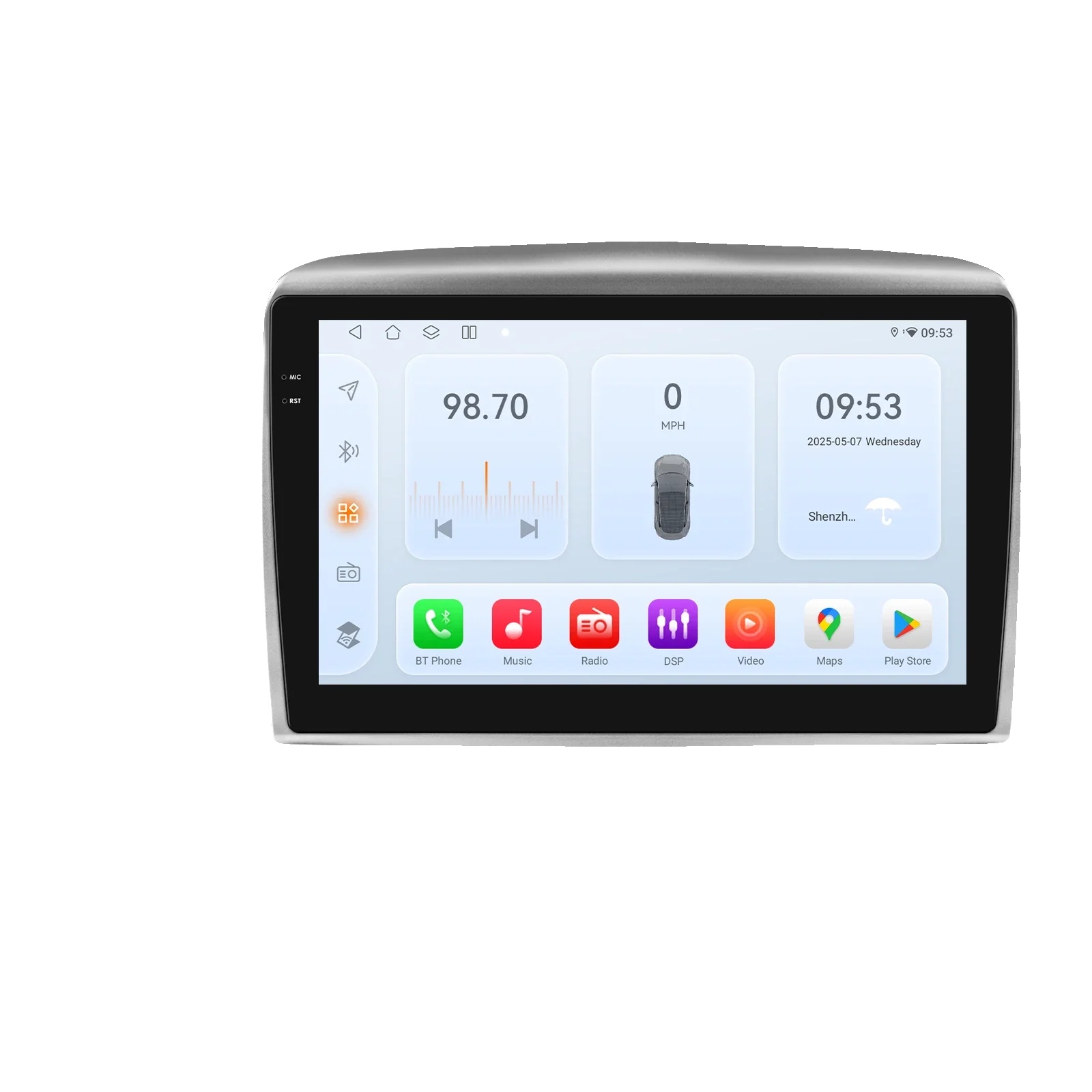 Autoradio, Touchscreen-display, Navigationssystem, Kompatibel Mit Lancia Ypsilon 2006 - 2011, Qs1 8core 3g 32g