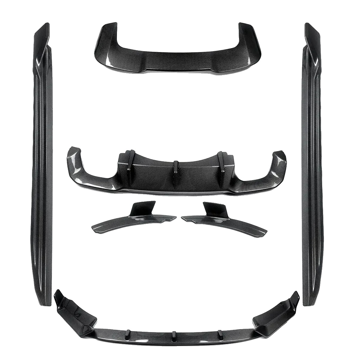 Karosseriekits, Abs-kunststoffmaterial, Kompatibel Mit Bmw X5m F85 2014-2018, 7 Stück Set