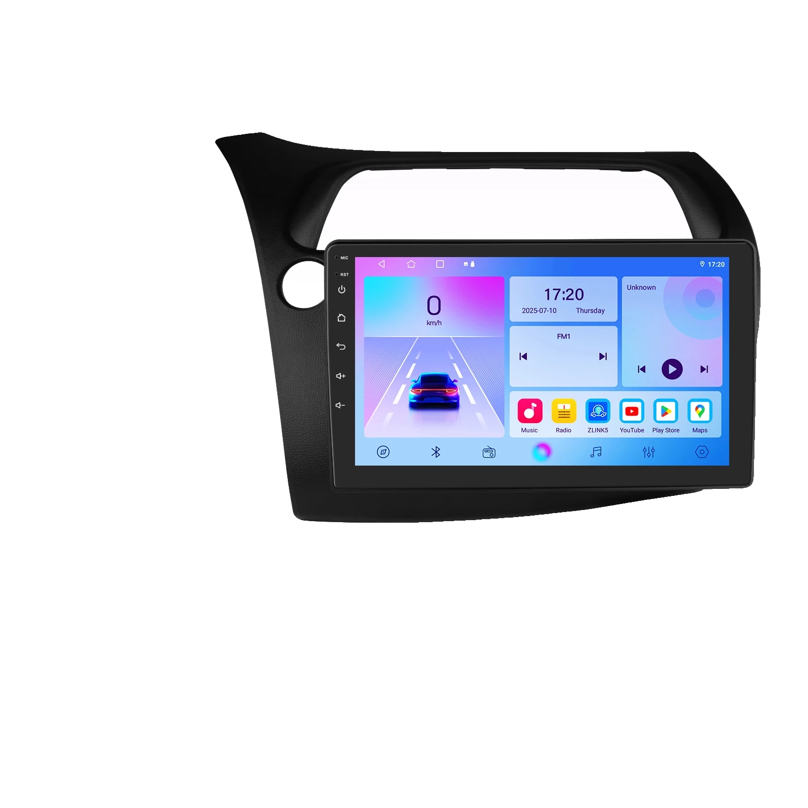 Auto-multimedia-player, Displaygröße, Navigationssystem, Kompatibel Mit Honda Civic Hatchback 2005-2011, 4kerne 2g 32g-t2cp