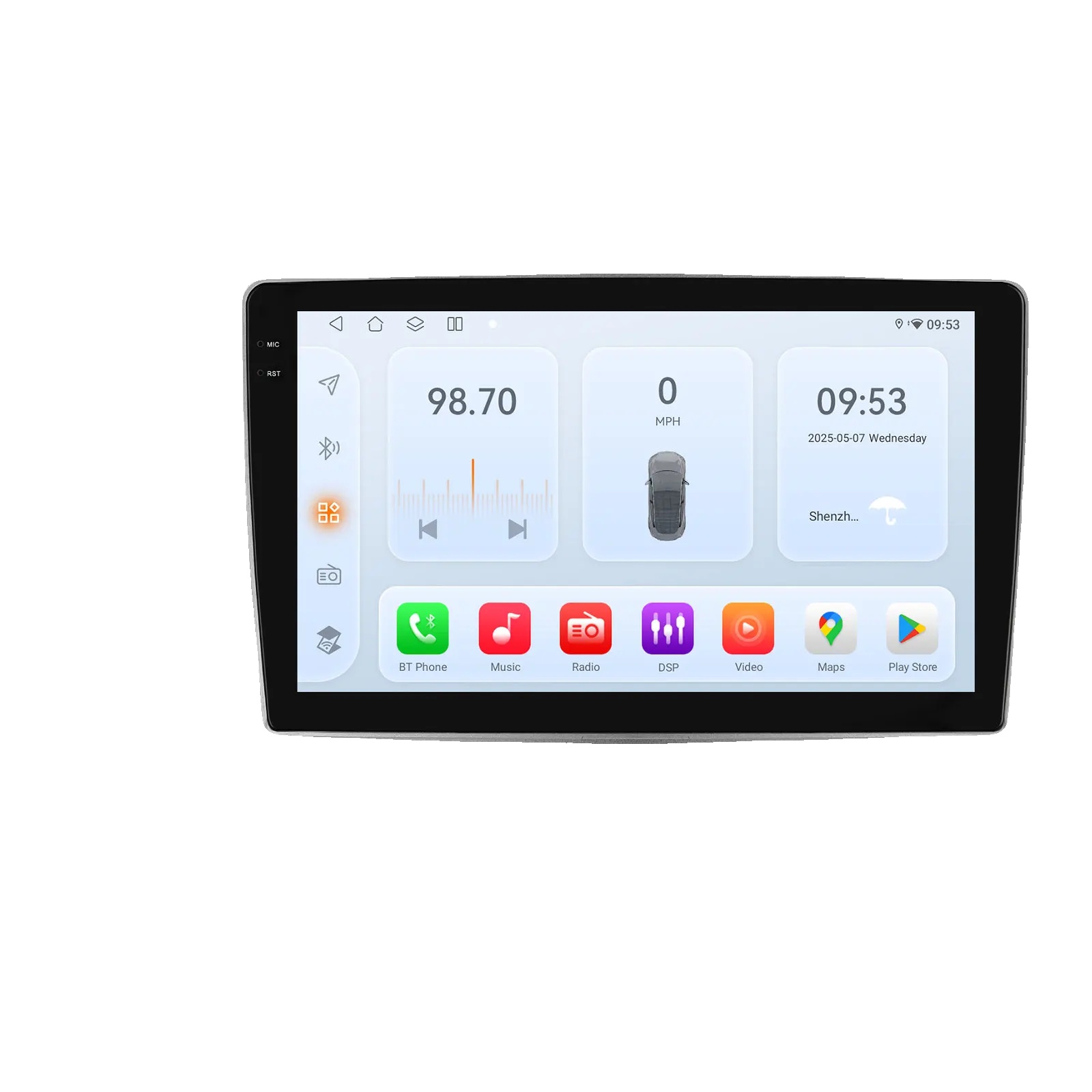 Autoradio, Touchscreen, Standardgröße, Kompatibel Mit Alfa Romeo Mito 955 2008-2016, Qs4 Rückkamera Aipro