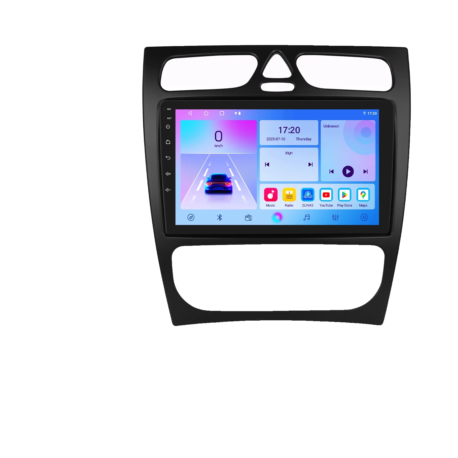 Autoradio, Touchscreen, Hohe Auflösung, Kompatibel Mit Mercedes Benz C-klasse/clk-klasse, T3cp (4kerne 2g 64g)