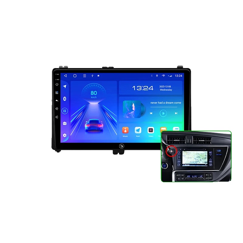 Carplay, Gestensteuerung, Verbesserte Konnektivität, Kompatibel Mit Toyota Auris 2014-2018 Corolla Hybrid Wireless, A3 1g 64g