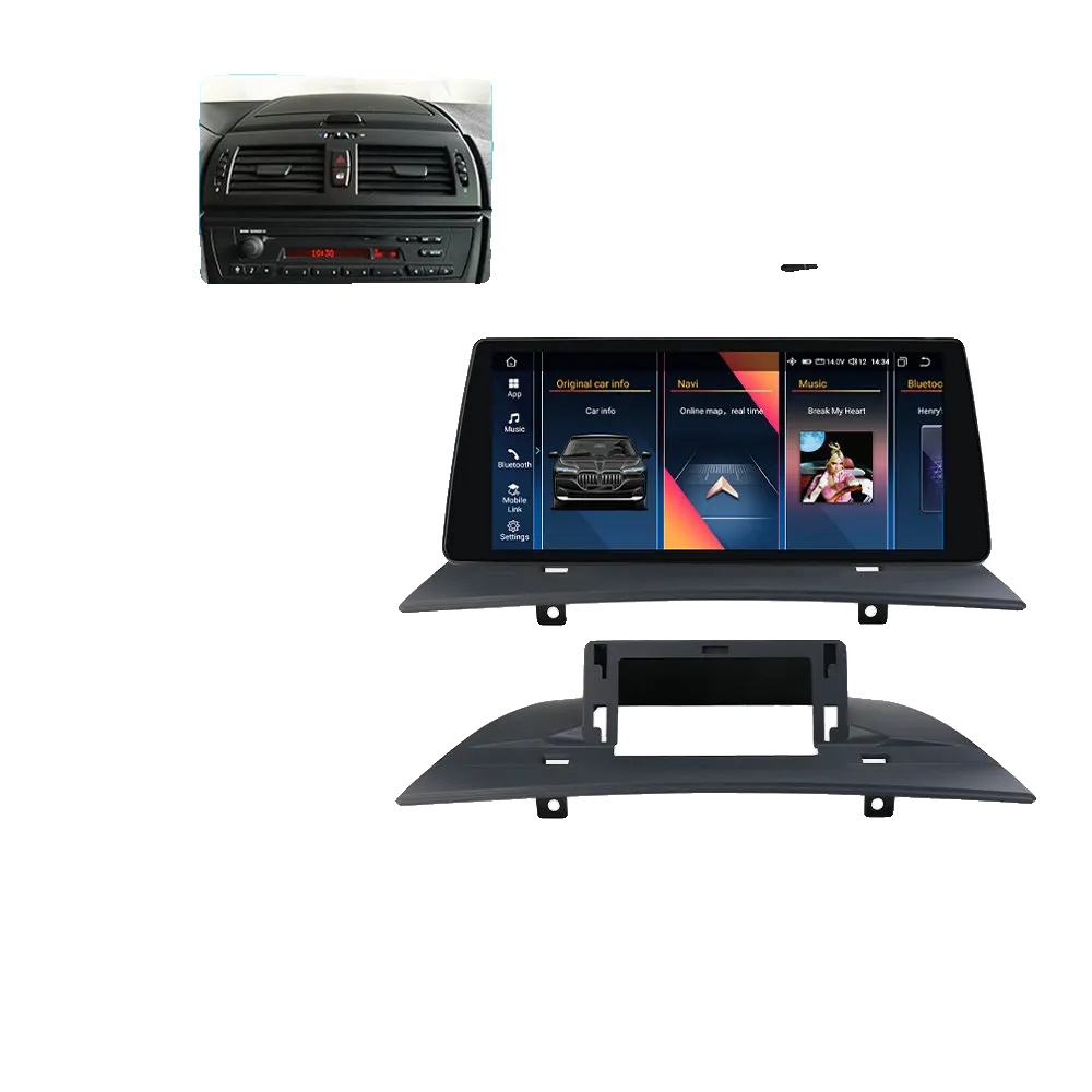Auto-multimedia-player, Touchscreen, Smartphone-kompatibilität, Kompatibel Mit Bmw X3 E83 2004-2010, Kabelloses, Hc2cp-idrive(2g 32g), Acht Kerne