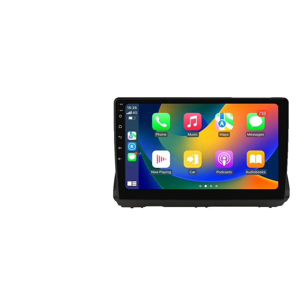 Autoradio, Touchscreen, Smartphone-integration, Kompatibel Mit Dacia Sandero Stepway / Renault Talian 2021 - 2025, P2cp(2g 32g 4core)