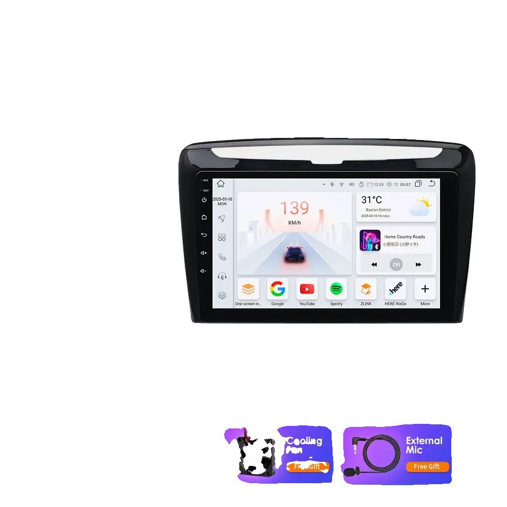Auto-multimedia-system, Smartphone-kompatibilität, Navigationssystem, Kompatibel Mit Lancia Ypsilon 2012-2020, S1 (8core 3g 32g)